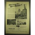 1949 Bituminous Coal Ad - Which Comes First?