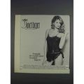 1980 Janet Reger Lingerie Ad - World's Most Bea...