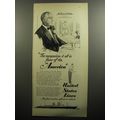 1951 United States Lines Cruise Ad - Mr. Edward F. Hutton
