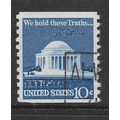 USA 1973 10c ULTRAMARINE JEFFERSON MEMORIAL SG ...