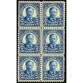 557, Mint NH F-VF 5¢ - Block of Six Stamps CV $...