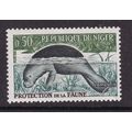 Niger 1962 Manatee 50c Mint hung SG 99 VGC