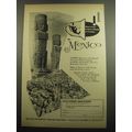 1960 Mexican Government Tourism Department Ad - Discover a new world of Thrills