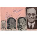 Leslie Henson Old Comedian John Watt Double Han...