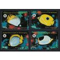 Micronesia WWF Butterflyfishes 4v 1997 MNH SG#5...