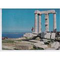 Cape Sounion Temple of Poseidon Greece Postcard...