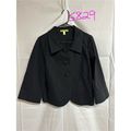 Sigrid Olsen Women's Black Blazer Sz M Pleated ...