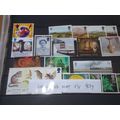 21 HIGHER VALUES STAMPS UNMOUNTED MINT FULL GUM...