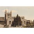 EC457 BASINGSTOKE PARISH CHURCH. PRINTED POSTCARD