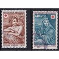 France 1969 SG 1853-4 Used Red Cross/Semi-posta...