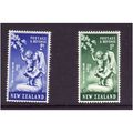 NEW ZEALAND 1949 SG698/699 HEALTH STAMPS SET 2 ...