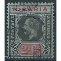 Nigeria 1914 SG9 2/6d Black & Red/Blue Fine Use...