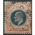 Natal 1902 SG134 5d Black & Orange Good/Fine Us...
