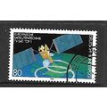 GERMANY 1986 80pf TV - SAT AND EARTH SG 2133 FI...