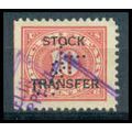 Used RD5 10c Stock Transfer Almost Very Fine WA...