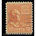 Used 815 10c John Tyler Just Clears M07969