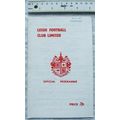 1975 programme Leigh v. Doncaster