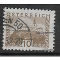 AUSTRIA 1932 LANDSCAPES 10g GUSSING BROWN SG 67...