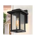 LNC 1-Lt Black Modern Farmhouse Outdoor Wall La...