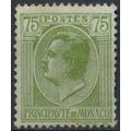 Prince Louis II: 75c - Monaco 1926 - NM H - MiN...