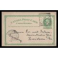 Canada Postal Card #P3 to Germany 1899, Victori...
