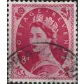 GB, QE II Wilding definitive, pink 1958, 8d, #9