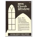 National Metallic Sash Company 1958 vintage win...