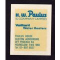 c1950s K.W. Paulus & Co., Hounslow transfer lab...