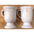Pfaltzgraff Wyndham Pedestal Mug Pair Of 2 Pink...