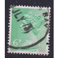 GB 1971 DECIMAL CURRENCY 6p USED 2 PHOS BAND