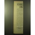 1960 Merrill Lynch Ad - Vicarious Living
