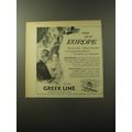 1960 Greek Line Cruise Line Ad - Enjoy all of Europe
