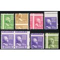 804/13, Mint NH - Eight Misperfed Presidential ...