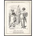 ARMING THE AMAZONS 1891 Sir John Tenniel Duke o...