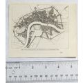 1860s engraving - Plan of City & Suburbs of Lon...