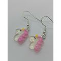 Unicorn Earrings Lovely & Clear And Pink Unicorns Ideal Gift