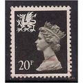 Wales GB 1989 20p Brownish Black Machin SG W52 ...