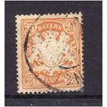 GERMANY STATES BAVARIA 1890 25pf ORANGE SG 115 ...