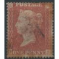 1857 SG36 1d Rose-Red Wmk Large Crown Perf 16 (...