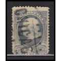 Used 206 1c Benjamin Franklin Just Clears RA0364