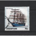 Singapore.SG186 75c Maria Rickmers (barque).Fin...