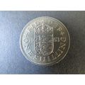 1953 QUEEN ELIZABETH II ENGLISH SHIELD ONE SHIL...