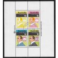 AUS 1976 'NATIONAL STAMP WEEK' M/S FINE USED (E...