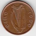 Ireland : 1 Penny 1990