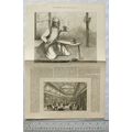 1876 engravings pearl borer Lucknow, art exhibi...