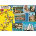 Ratzeburg German Map Karte Postcard