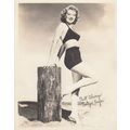 Evelyn Keyes Antique Printed Signed Old Publici...