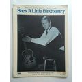 SHEET MUSIC - GEORGE HAMILTON IV - SHE'S A LITT...