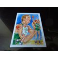 1990-91 NBA Hoops Card # 356 Larry Bird Excelle...