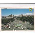 Madrid Plaza Cibeles Spain Postcard unused VGC